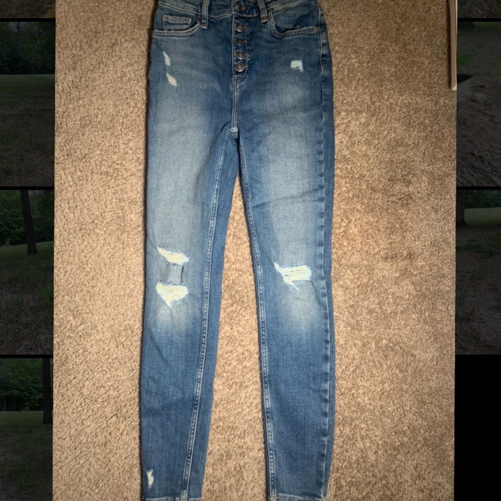 Free People Skinny Jeans Size 26